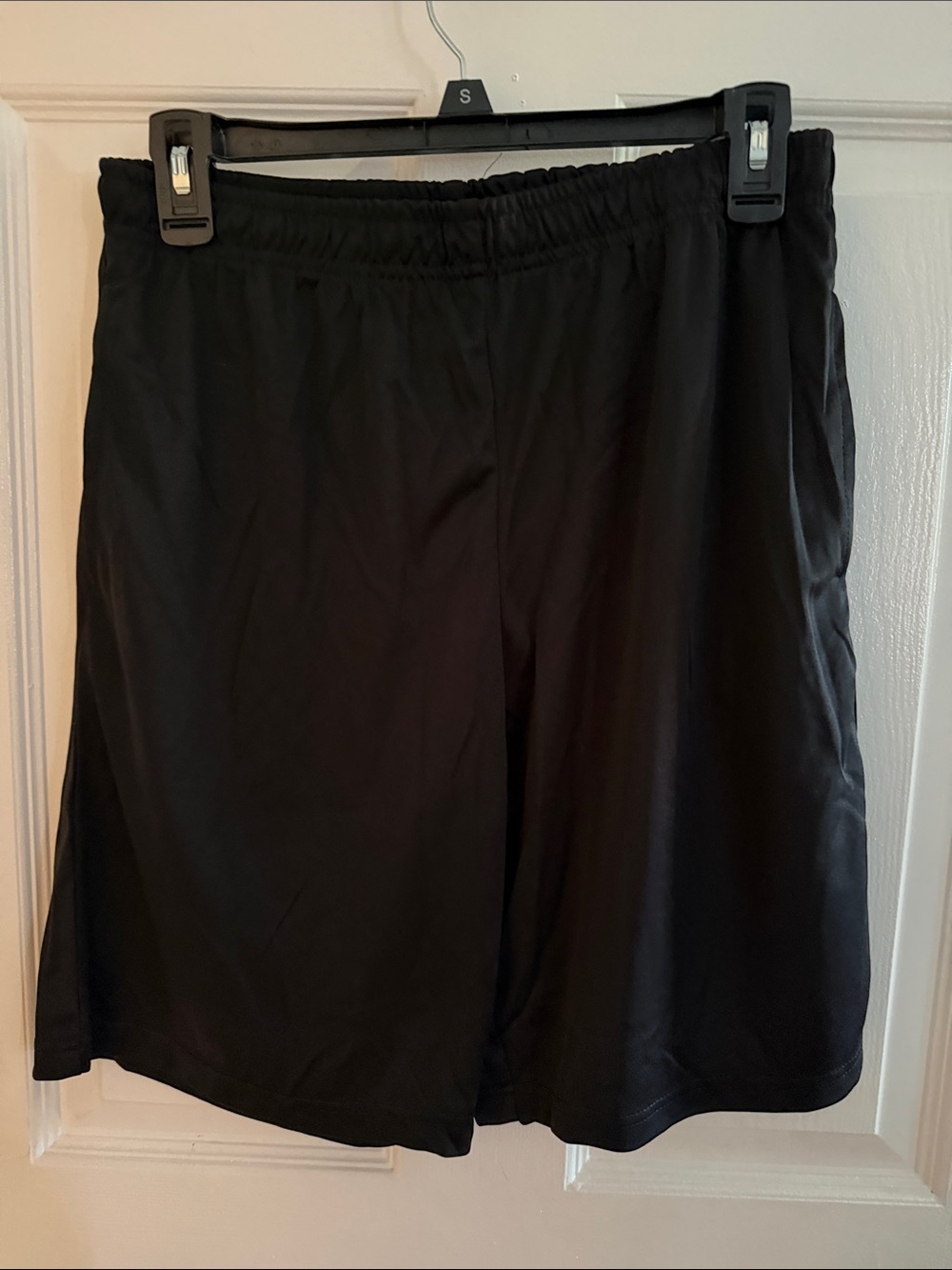 Men's Athletic Black Performance Shorts